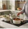 Russell Hobbs RH03866C Cote 16 cm Saucepan, Cream