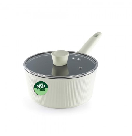 Russell Hobbs RH03868C Cote 20 cm Saucepan, Cream