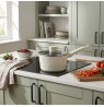 Russell Hobbs RH03868C Cote 20 cm Saucepan, Cream