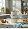 Russell Hobbs RH03868C Cote 20 cm Saucepan, Cream