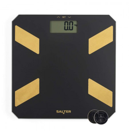 Salter SA00601BGCFEU12 Glass Analyser Scale, Black