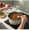 Russell Hobbs RH03877C Cote 24 cm Stockpot, Cream