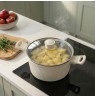 Russell Hobbs RH03877C Cote 24 cm Stockpot, Cream