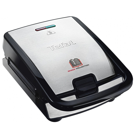 TEFAL | Sandwich Maker | SW854D | 700 W | Number of plates 4 | Number of pastry 2 | Black/Stainless steel