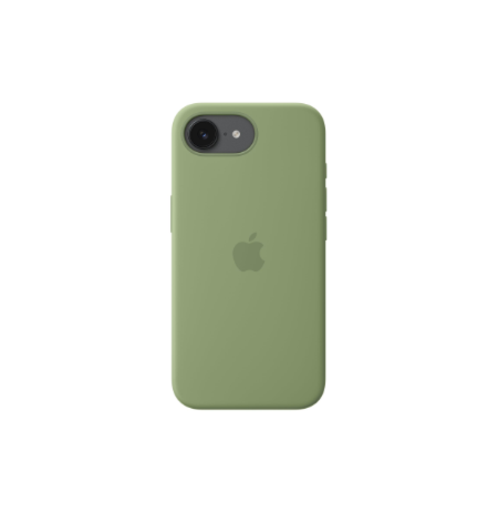 Apple iPhone 17e Silicone Case with MagSafe – Light Moss | Apple