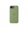 Apple iPhone 17e Silicone Case with MagSafe – Light Moss | Apple