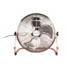 Floor fan 18"/45cm 200W circulator COPPER Gold