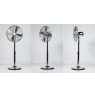 FLOOR FAN 40cm CHROME