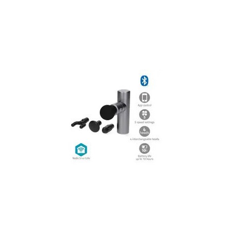 Massage Gun Nedis SmartLife with 5 modes