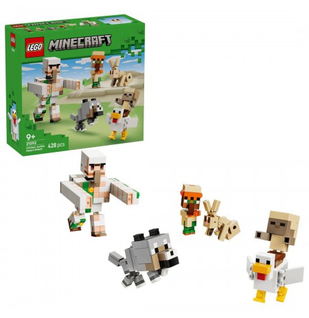 LEGO MINECRAFT 21592 Chicken Jockey Desert Attack