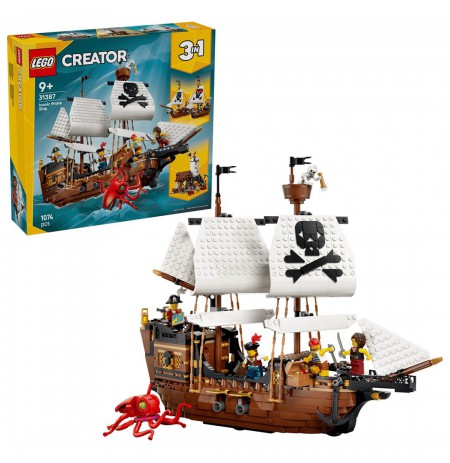LEGO CREATOR 3 IN 1 31387 Iconic Pirate Ship
