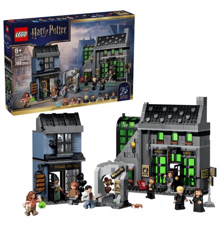 LEGO HARRY POTTER 76471 Knockturn Alley Wizarding Shops