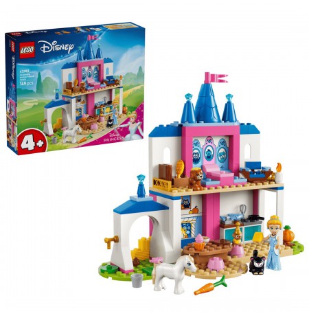 LEGO DISNEY 43283 Cinderella Animal Friends Castle