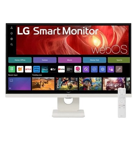 LG 27U731SA-W computer monitor 68.6 cm (27") 3840 x 2160 pixels 4K Ultra HD LCD White