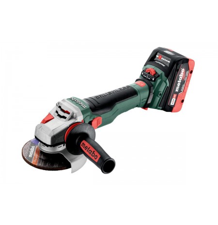 METABO WVB 18 LTX BL 15-125 QUICK 125mm Angle Grinder 2x5.5Ah LiHD METABOX