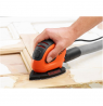 BLACK & DECKER Triangular sander BEW230BC-QS | 55 W