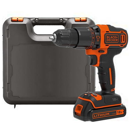 BLACK & DECKER BDCHD18K-QW | Impact driver-drill | 18 V | 1.5 Ah | Li-Ion