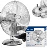 BLOW 12"/30cm 50W Silver Metal Desk Fan
