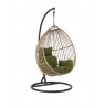 Hanging chair dark brown