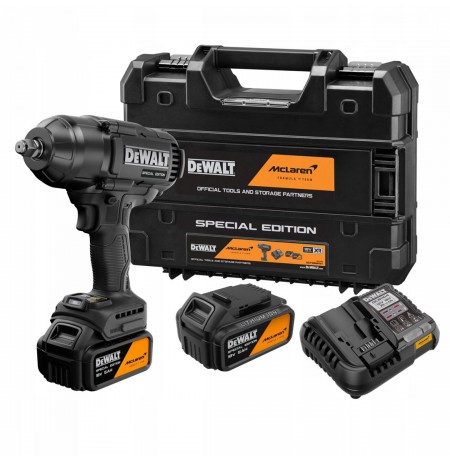 DEWALT IMPACT WRENCH 1/2" 18V DCF99MP2T 1396Nm 2x5.0Ah MCLAREN