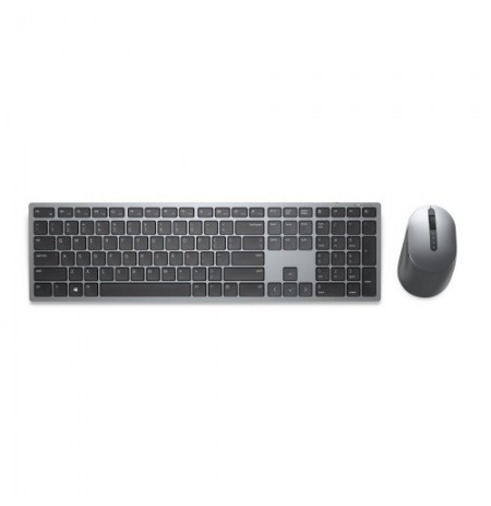 Dell Premier Multi-Device KM7321W Belaidė klaviatūra + pelė, RF Wireless + Bluetooth, US, Titan grey