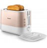 Philips Viva Collection HD2638/11 toaster 7 2 slice(s) 950 W Rose gold, White