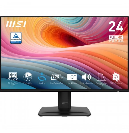 MSI PRO MP242A E2 computer monitor 60.5 cm (23.8") 1920 x 1080 pixels Full HD Black