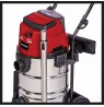 Einhell TE-VC 36/30 Li S-Solo 30 L Drum vacuum Dry&wet Dust bag