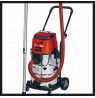 Einhell TE-VC 36/30 Li S-Solo 30 L Drum vacuum Dry&wet Dust bag