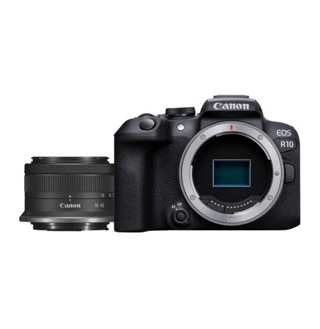 Canon | D.CAM EOS R10 RF-S 18-45 IS STM EU26 | Megapixel 24.2 MP | Image stabilizer | ISO sensitivity (max) 32000 | Wi-Fi | Vide