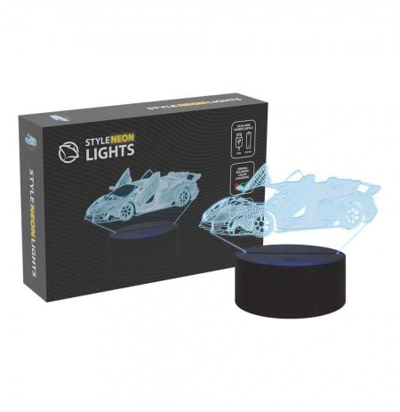 Manta SNL64RGB LED lamp Light decoration Car 3D RGB