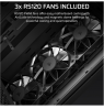 Corsair PC Case | 3200D RS | Black | Mid-Tower