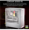 Corsair PC Case | 3200D RS | White | Mid-Tower