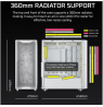 Corsair PC Case | 3200D RS | White | Mid-Tower