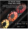 Corsair PC Case | 3200D RS ARGB | Smoke | Mid-Tower