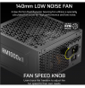 Corsair Fully Modular ATX Power Supply (EU) | RM1000x SHIFT | 1000 W | Black