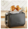 TEFAL Subito TT5S18E0 | Number of slots 2 | Power 1200 W | Black | Housing material Stainless steel/Plastic