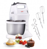TEFAL HT312138 Quickmix | Hand Mixer | 300 W | Number of speeds 5 | Turbo mode | White/Stainless steel