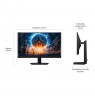 Samsung G60F computer monitor 68.6 cm (27") 2560 x 1440 pixels Quad HD LCD Black