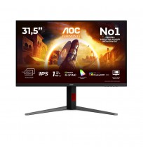 AOC U32G4U Monitor gaming 31.5inch 3840x2160 16:9 Fast IPS 160Hz HAS 130mm HDMI x 2x 2.1 DP x 1x 1.4