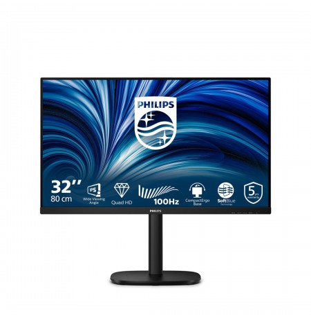 Philips 80,0cm (31,5") 32B2N3500  16:09 2xHDMI+DP+USB black