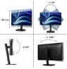 Philips 3000 series 24B2U3301D/00 computer monitor 61.2 cm (24.1") 1920 x 1200 pixels WUXGA LCD Black