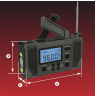 Hawk HWRDI420GN Radio Solar Dynamo With Flashlight