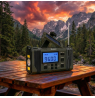 Hawk HWRDI420GN Radio Solar Dynamo With Flashlight