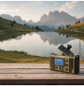 Hawk HWRDI420GN Radio Solar Dynamo With Flashlight