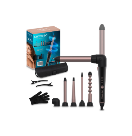 Cecotec Hair Curler | SurfCare MultiWaves Multi-head | Ceramic heating system | Temperature (min) 140 °C | Temperature (max) 20