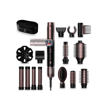 Cecotec Styling Brush | AirGlam 14in1 Flex Black | Ion conditioning | Barrel diameter 32 mm/35 mm | 1400 W | Black