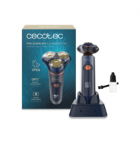 Cecotec Shaver | PrecisionCare Aluminium Pro | Operating time (max) 80 min | Wet & Dry | Blue