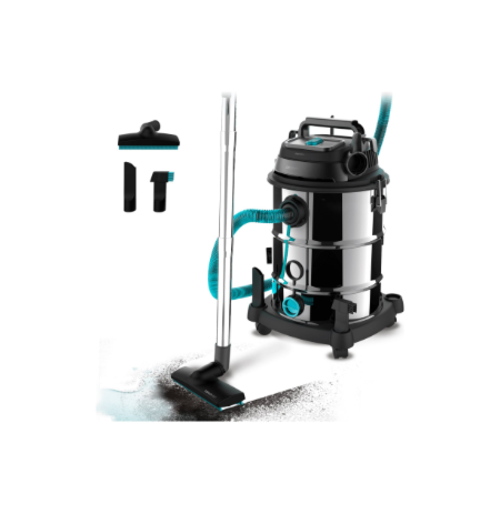 Cecotec Vacuum cleaner | Conga Rockstar Wet & Dry Steel Max Pro | Corded operating | 1600 W | 220-240 V | Silver/Black