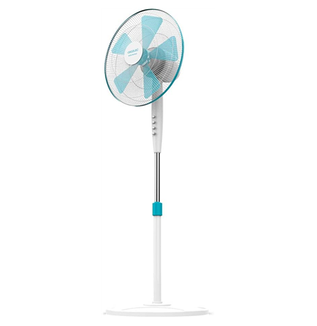 Cecotec EnergySilence 500 | Pedestal Fan | Stand Fan | 40 W | Diameter 40 cm | Number of speeds 3 | Oscillation | White